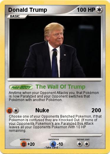 Pokemon Donald Trump