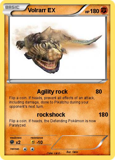 Pokemon Volrarr EX