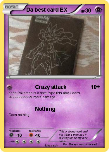 Pokemon Da best card EX