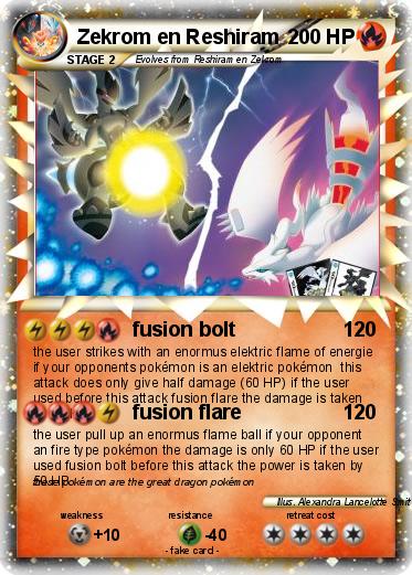 Pokemon Zekrom en Reshiram