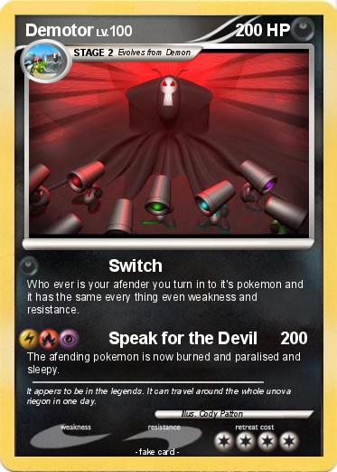 Pokemon Demotor