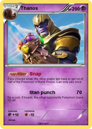 Pokemon Thanos