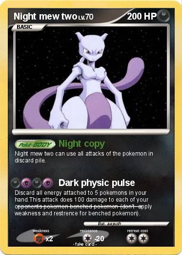 Pokemon Night mew two