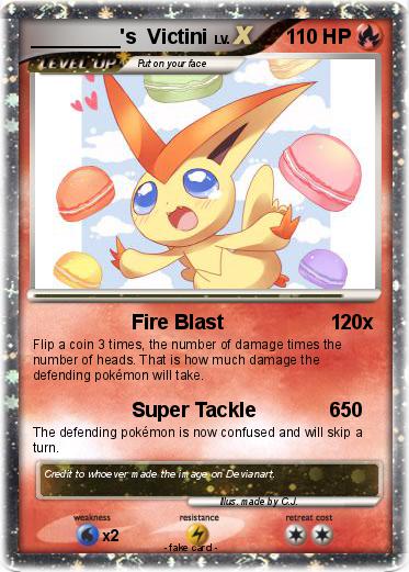 Pokemon ________'s  Victini