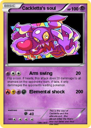 Pokemon Cackletta's soul