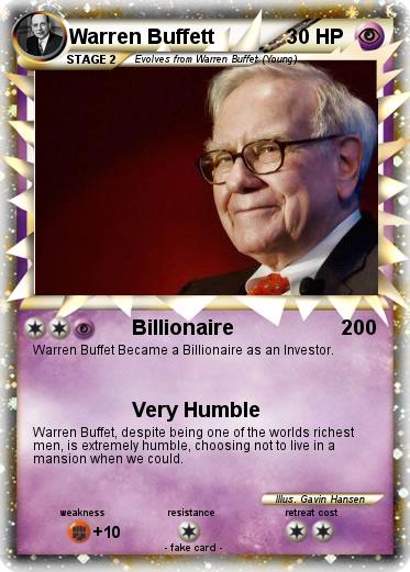 Pokemon Warren Buffett