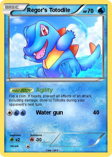 Pokemon Regor's Totodile