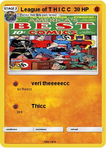 Pokemon League of T H I C C