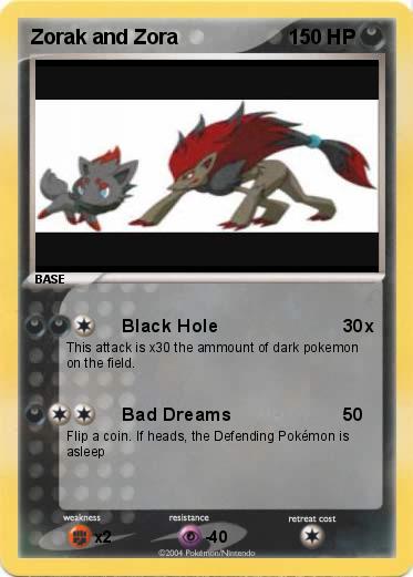 Pokemon Zorak and Zora