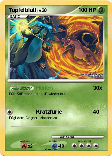 Pokemon Tüpfelblatt