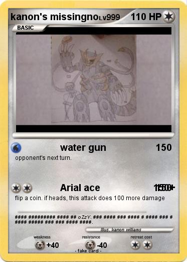 Pokemon kanon's missingno