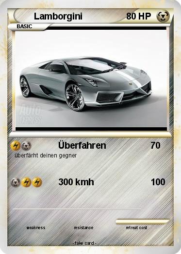 Pokemon Lamborgini