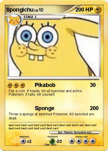 Pokemon Spongichu