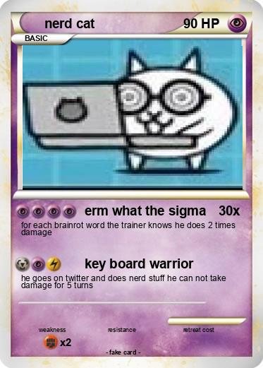 Pokemon nerd cat
