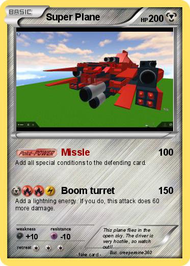 Pokemon Super Plane