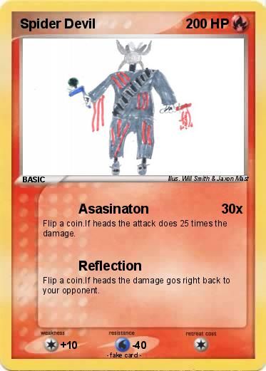 Pokemon Spider Devil