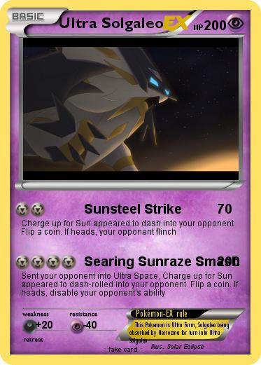 Pokemon Ultra Solgaleo