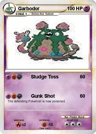 Pokemon Garbodor