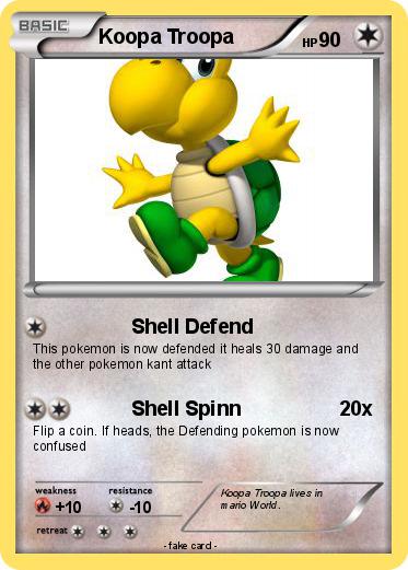 Pokemon Koopa Troopa