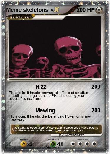 Pokemon Meme skeletons Pokemon Meme skeletons