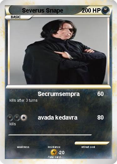 Pokemon Severus Snape
