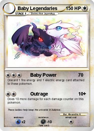 Pokemon Baby Legendaries