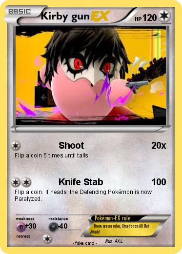 Pokemon Kirby gun