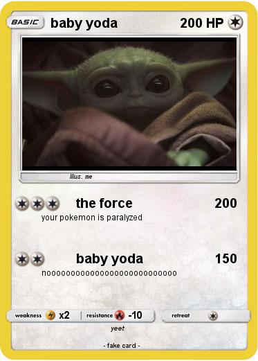 Pokemon baby yoda