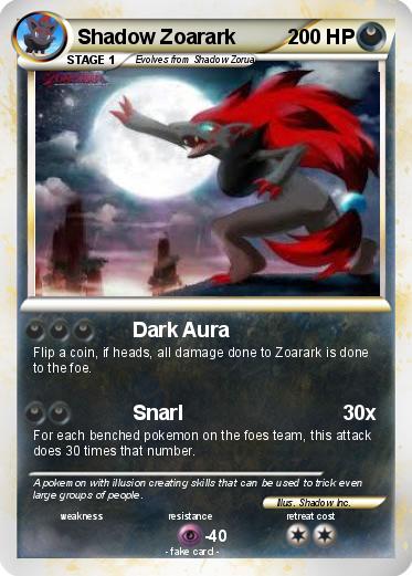 Pokemon Shadow Zoarark