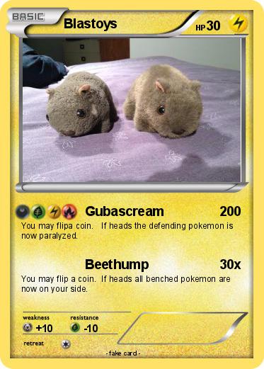 Pokemon Blastoys
