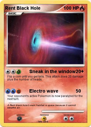 Pokemon Rent Black Hole