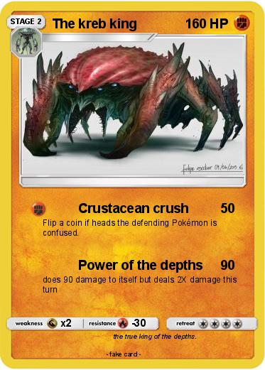 Pokemon The kreb king