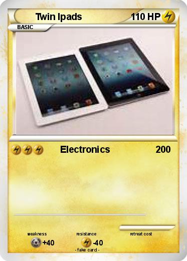 Pokemon Twin Ipads