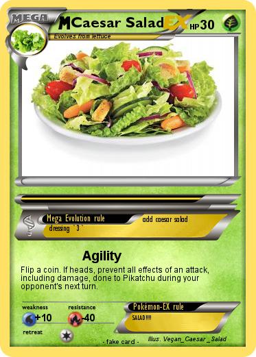 Pokemon Caesar Salad