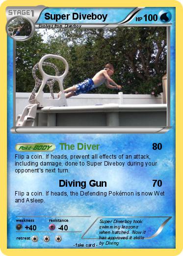 Pokemon Super Diveboy