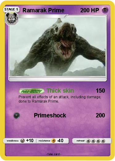 Pokemon Ramarak Prime