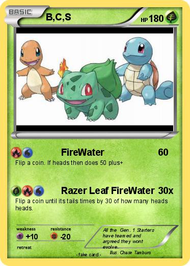 Pokemon B,C,S