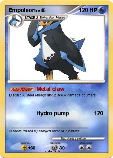 Pokemon Empoleon