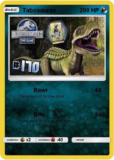 Pokemon Tabosauras