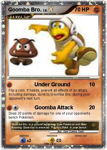 Pokemon Goomba Bro.
