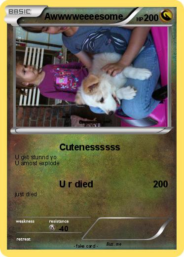 Pokemon Awwwweeeesome
