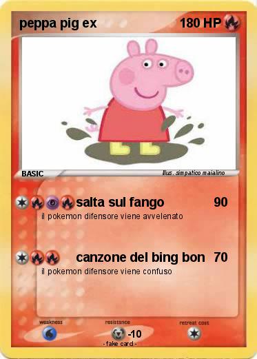 Pokemon peppa pig ex