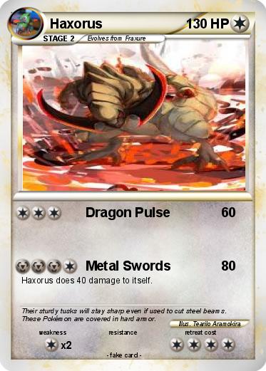 Pokemon Haxorus