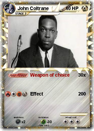 Pokemon John Coltrane