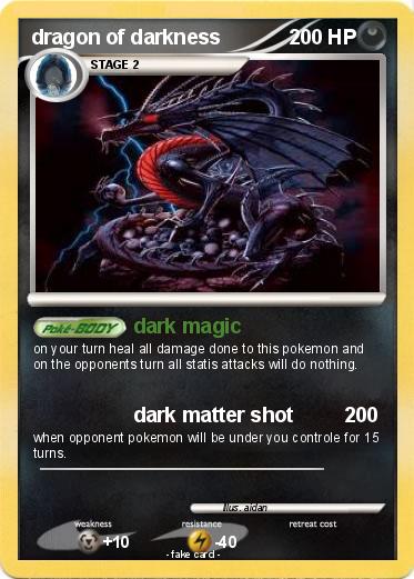 Pokemon dragon of darkness