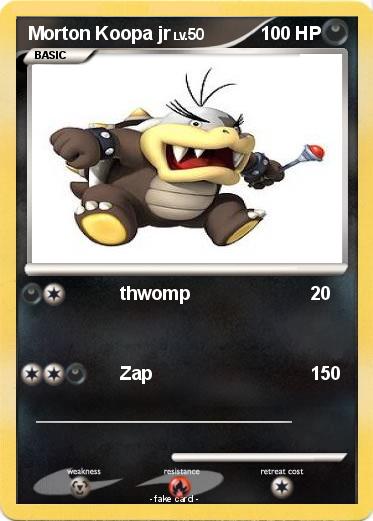 Pokemon Morton Koopa jr