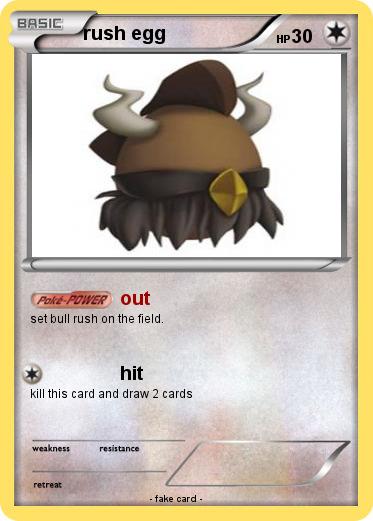 Pokemon rush egg