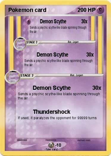 Pokemon Pokemon card