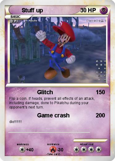 Pokemon Stuff up