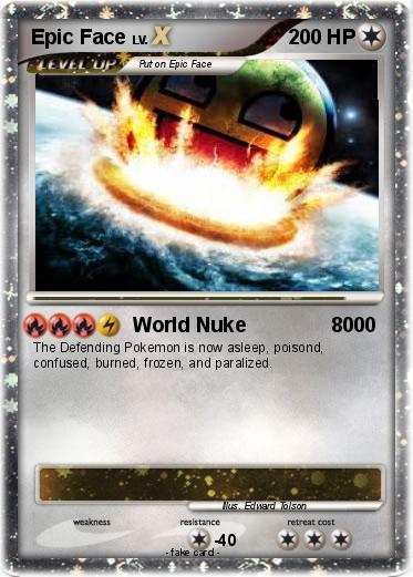 Pokemon Epic Face